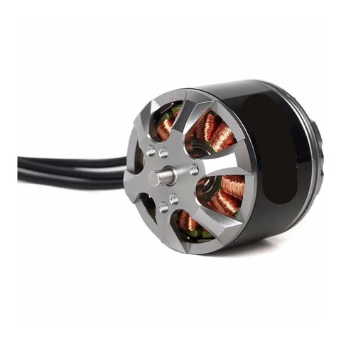 KV400 Brushless Drone Motor 1140W Power 38A Current for RC Drones Multicopters, metal casing with visible copper coils