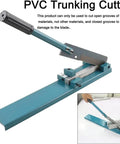 Professional Manual Cable Duct Cutting Tool For Precision PVC Trunking And Din Rail Work, high-speed steel blade cutter.