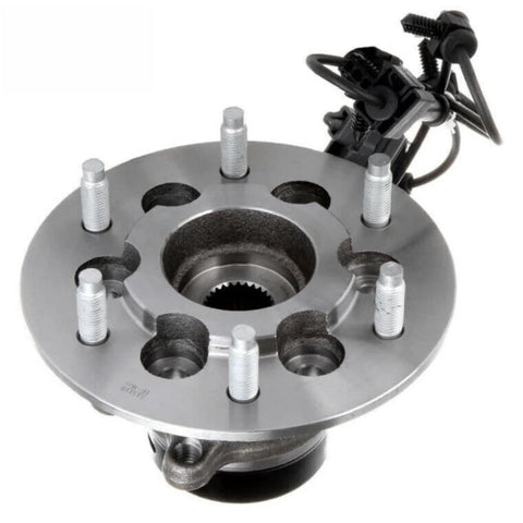 Wheel Hub And Bearing Assembly With ABS Sensor Front Right Passenger Side For Chevy Colorado GMC Canyon Isuzu I370 3.7L 07 08 6 Lug 4x4 Steel Replacement Part