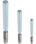 Drop In Anchor Hand Setting Tool Kit 3 Pack For 1/2 Inch 3/8 Inch And 1/4 Inch Female Thread Drop In Anchors Galvanized Carbon Steel Rustproof And Durable For Precise Insertion Into Concrete Or Stone
