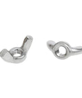 Wing screws from 8 Piece Set M6x100mm Stainless Steel Mini Iron Flower Press Tool Kit With Wing Screws And Washers For DIY Flower Enthusiasts