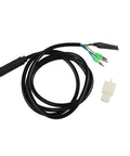 Top Tier 65cm 9 Pin Motor Extension Cable For Bafang Hub E-Bike Front Or Rear Wheel Upgrades Featuring Secure Plug And High Purity Copper Wiring For Ultimate Ride Performance, black 9-pin cable
