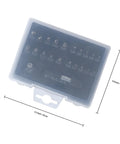 Kick Some Stubborn Stripped Bolt Roots And Save Your Weekend With This 22 Pc High Speed Steel Screw Extractor Kit For Electric Drills, Features Magnetic Bits, 5.1 x 3.9 in case
