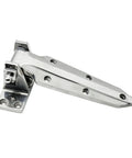 Reversible Rise Hinges For Commercial Cooler Doors With Spring Assisted Lift Zines Alloy Construction, silver metal hinge view