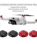 Drone Motor Cover Cap Set For Lito1 X1 Mini 4 3 Pro Mini 3 SE 1 Aluminum Alloy Construction Lightweight Dustproof Engine Protector