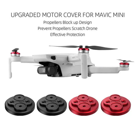Drone Motor Cover Cap Set For Lito1 X1 Mini 4 3 Pro Mini 3 SE 1 Aluminum Alloy Construction Lightweight Dustproof Engine Protector