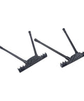 Retractable Folding Table Legs For Camping And Outdoor Dining Heavy Duty Metal Black Support With Stable Nylon Connector Adjustable