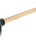 Heavy Duty Toilet Plunger For Clogged Drains And Quick Unclogging Of Bathrooms And Kitchens, 17 Inch Wooden Handle With 5 Inch Rubber Cup
