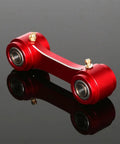 45mm Rear Lowering Link For XR Series Dual Sport Bikes, CNC Machined Suspension Linkage Arm In Red, Adjustable Shock Angle To Drop Ride Height About 1.75 Inches, Compatible With XR250R XR350R XR600R XR650L, red CNC alloy