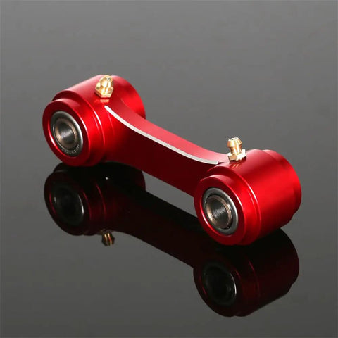 45mm Rear Lowering Link For XR Series Dual Sport Bikes, CNC Machined Suspension Linkage Arm In Red, Adjustable Shock Angle To Drop Ride Height About 1.75 Inches, Compatible With XR250R XR350R XR600R XR650L, red CNC alloy