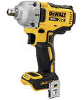 Real McCoy Cordless Impact Wrench Featuring 600 Ft Lbs Of Raw Torque And A Beefy One Half Inch Detent Pin Anvil designed for tough fastening jobs.