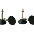 Beefy Heavy Duty Adjustable Leveling Feet For Machines And Furniture With 80mm Base And 16mm Thread 200mm Height Ideal For Industrial Equipment Benches Tables Shelves And Heavy Machinery Easy Install And Precise Height Stabilization For Level, nylon base and threaded stud