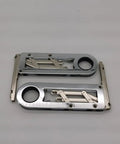 90 Degree Cabinet Hinges Self Closing Folding Butt Hinges Chrome Plated Steel Durable Anti Rust for Kitchen Cabinets