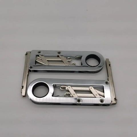 90 Degree Cabinet Hinges Self Closing Folding Butt Hinges Chrome Plated Steel Durable Anti Rust for Kitchen Cabinets