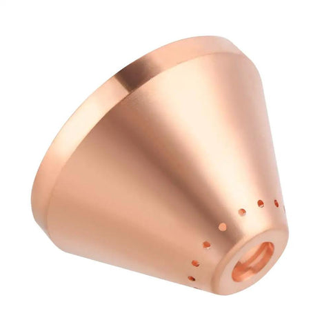 Premium Copper Plasma Cup Cap 220976 For Thermal Dynamics Cutting Torch Consumables, copper material with precision fit.