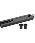 Heavy Duty Workbench Tail Vise Featuring Fast Quick Shift Design and Spacious Clamping Range Crafted From Solid Aluminum Alloy components with two tenon plugs.