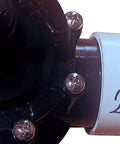 Must-Have 1.5 Inch Inline Pool Diverter Valve 2-Way CPVC Slip Valve With Non-Lube PTFE Seal for precise flow control
