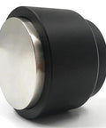 Real Deal Espresso Coffee Distributor With Quick Rebound Action And Durable Stainless Steel Build For No Sweat Manual Tamping side view image.