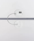 Family Safe Fridge Lock With Password Protection No Drill Install For Refrigerator And Cabinet Doors Easy Adhesive Mount White Plastic Kidproof Safety Lock For Kitchen And Bathroom