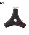 Get Your Mower Handle Locked Up Tight With This Heavy Duty Knob And Bolt Triangle Screw Replacement Kit For Mountfield And Most Lawn Machines Made Easy Fix That Wobbly Handle Today. Black plastic triangle mower handle knob, 55mm wide, 43mm tall, 6mm hole