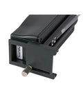 Pro Grade Digital Surface Roughness Tester for Ra and Rz, Compact Gauge ISO DIN ANSI JIS Compliance, view of induction sensor