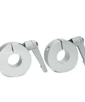 Premium Heavy Duty Aluminum Alloy Fixed Ring Bearing Sleeve Durable Clamp For Shaft Collars 15 44 18 mm on white background