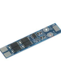 Heavy Duty 18650 Battery Charger Pcb Board With Smart Bms Protection Module 5 Pack 2S 7.4V 8.4V 8A compact blue circuit board view