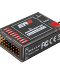 ExpressLRS ER8 2.4GHz 8 Channel PWM Receiver With Telemetry For FPV Drones Airplanes And Gliders, side view with connector ports