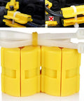 Magnetic Fuel Saver Kit For Cars, 3-Piece XP-2 Universal Emission Reducer Device Set, yellow clamps, zip ties