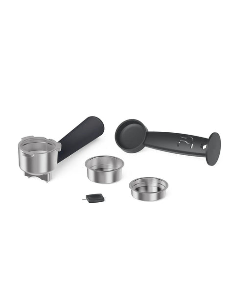 20 Bar Slim Espresso Maker With 1300 Watt Pump And 360 Degree Steam Wand For Silky Microfoam portafilter and filter baskets set