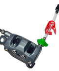 Brake Bleed Tool For SRAM Maven Hydraulic Brakes Kit with attached precision copper adapter and leakproof injector.