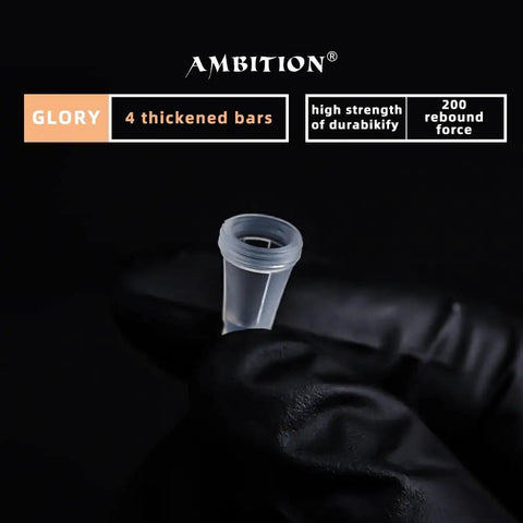 Close-up of Tattoo Cartridges No 8 Bugpin 11RL Needle Set Disposable 0.25mm for Rotary Machines with thickened bars.