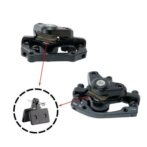 One Pair Universal Front And Rear Mechanical Disc Brake Calipers For Mountain Bikes, Road Bikes, And Folding Bikes