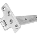 316 Stainless Steel Anti Oxygen T Hinge Beefy Heavy Duty Door Hinge For Shed Barn Gate Marine Boat Cabinet And Cupboard With Thickened 151 X 75 X 4.5mm Size And Polished Surface
