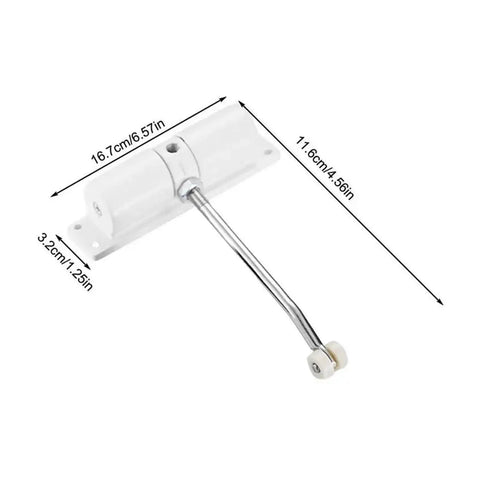 Spring Loaded Self Closing Gate Hinges For Gardens And Fences With Quiet Soft Closing Weatherproof Black Outdoor Gate Hardware