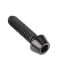 Beefy Titanium M4 Bike Bolts Pack Of Six With Tapered Hex Heads DIN912 0.7mm Pitch 3mm Drive 7mm Head Black Gr5 6Al 4V For Road And Mountain Bikes