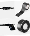 5m Self Adhesive Silicone Tape For Water Pipes And Electrical Repairs Heat Resistant, easy application, visible roll and usage