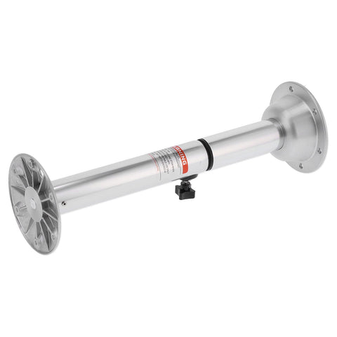 Height Adjustable Table Pedestal Legs Kit For RVs And Yachts Retractable Workbench Base Aluminum Silver