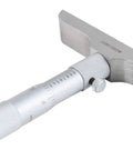 0-6 Inch Micrometer Set With 4 Inch Base Depth, 0.001 Inch Resolution, metallic tool with adjustable scale and rod