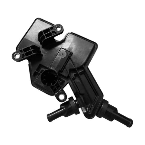 High Performance Car Engine Oil Water Separator For Jeep Compass 1.4T model, 2017-2019, black plastic component with hoses.