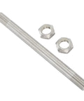 Rock Solid Clamp Brack Bolt Kit For Outboard Engine Mounts Aluminum Alloy with nuts, ideal for marine applications
