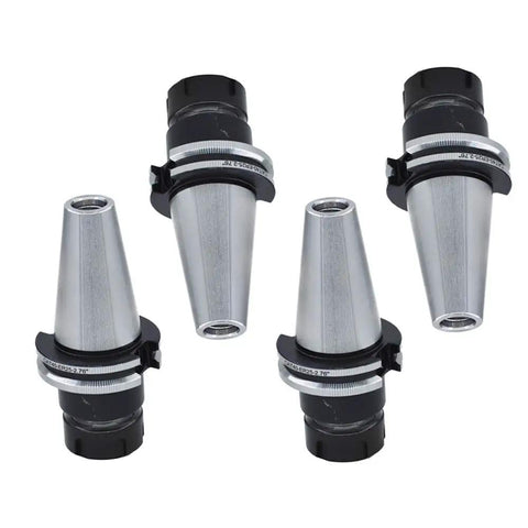 ER25 Collet Chuck Tool Holder Set For CNC Milling And Engraving Machines Four Piece Mill Holder 70mm Projection High Precision