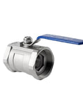 Heavy Duty Stainless Steel Ball Valve For Plumbing Lines Features A Crank Style Handle built tough and 3/4 inch size for plumbing.