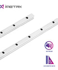 Hardcore HGR20 800mm Linear Guide Rail Kit with rust-resistant steel, featuring 2 linear rails for CNC routers and 3D printers.