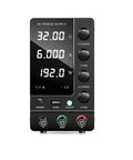 Adjustable DC Power Supply 30V 10A And 5A Lab Grade Variable Voltage Current Regulator with dual input display and controls