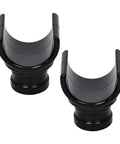 Two Pack Pop Up Camper Bed Support Clasp for Tent Poles, Quick Release Center Bow Connector, durable ABS bed pole clip