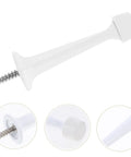 Heavy Duty Floor Door Stopper With Soft Rubber Tip And Zinc Alloy Built Tough Construction Weatherproof Break Resistant