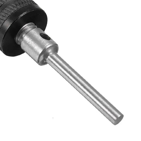 2Pcs Mini Keyless 3 Jaw Drill Chucks Adapter Quick Change Collet Converter for Electric Grinders and Engraving Machines, metal shank