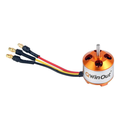 A2212 1000KV Brushless Outrunner Motor 13T With 3.5mm Male Banana Bullet Connectors for RC Hobbyists