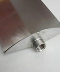 Stainless Steel Culvert Shovel For Eight Inch Or Bigger Pipes Made In The USA Handle Not Included Screw On Half Inch Threaded Steel Pipe